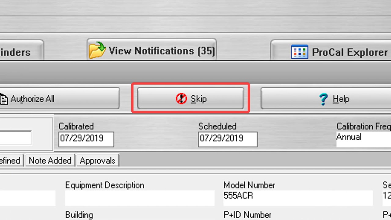 ProCalV5 Field Calibrator Utility