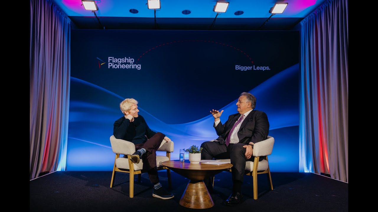 Флагманская студия на JPM26: FutureCast: Нубар Афеян в беседе с Патриком Коллисоном.