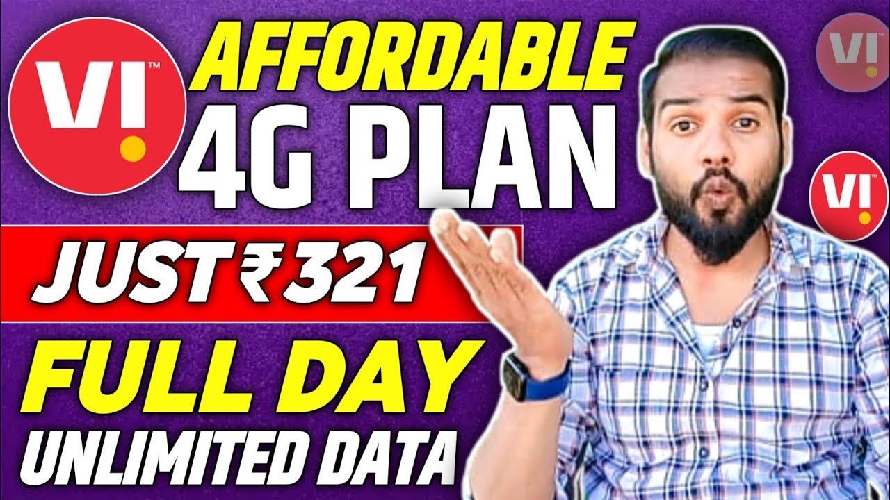 Vi New Most Affordable Plan 💥 Full Day Unlimited Data 2025! 