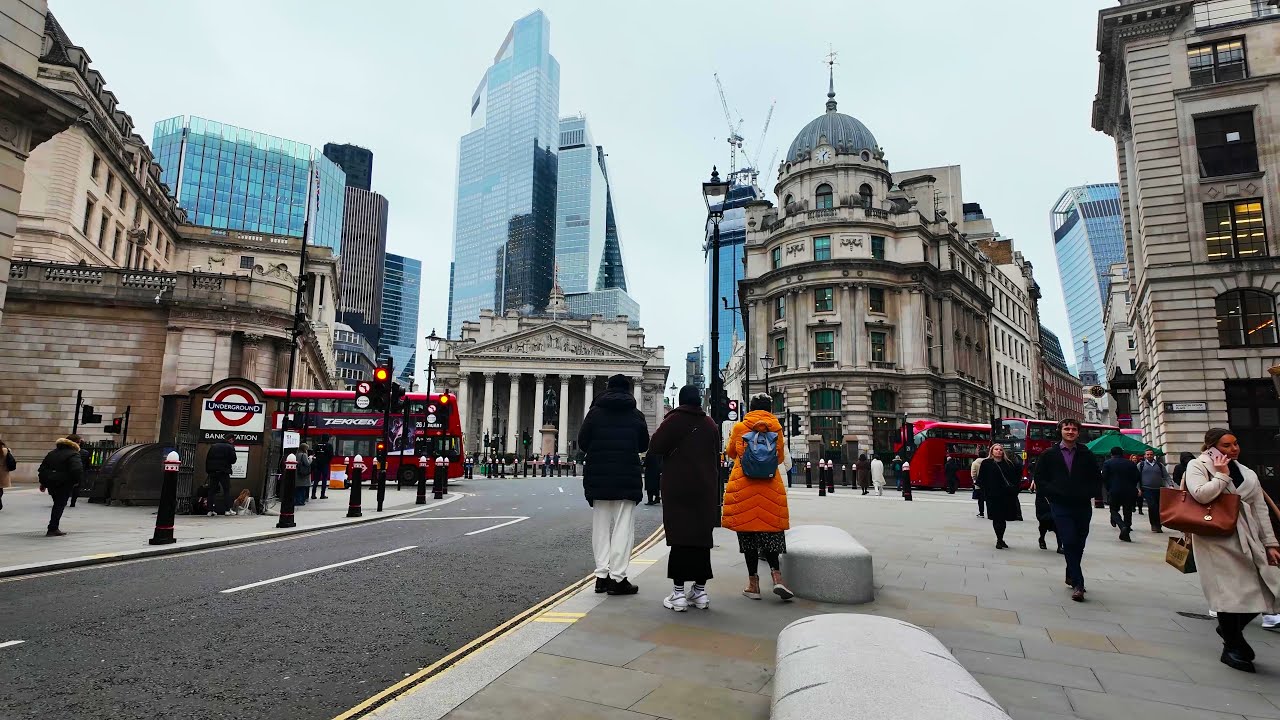 [4K] City of London | Square Mile Walking Tour