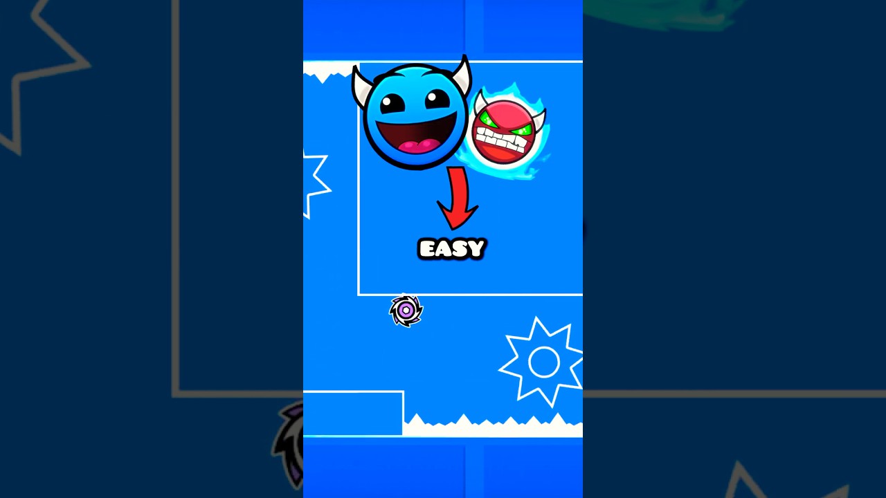 САМЫЙ ПРОСТОЙ Демон в Geometry Dash