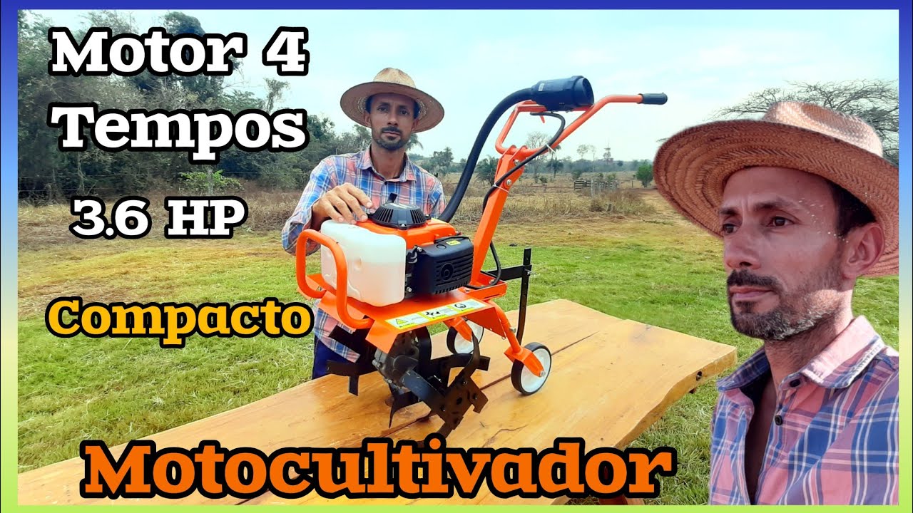 Motocultivador compacto Carbon Fak 360MC,montagem e teste de qualidade.