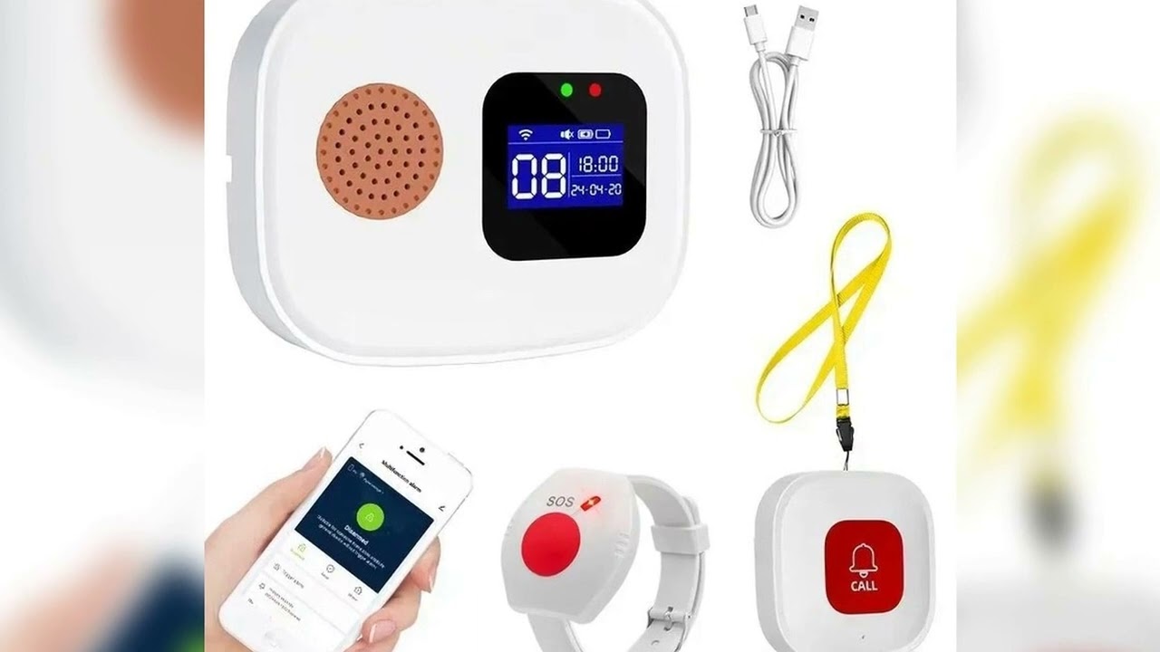 A must-have product!&nbsp;Tuya SOS WiFi Wireless Caregiver Pager Call Button System Emergency Alert But