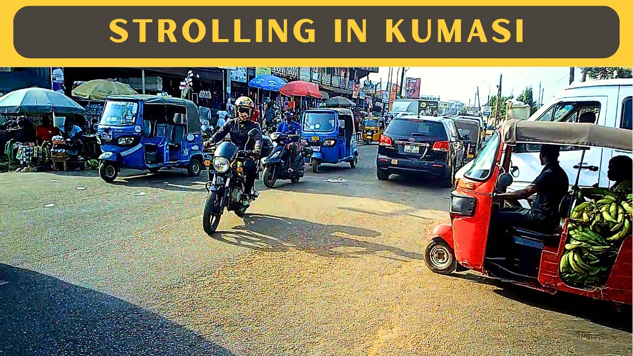 Kumasi Walking Tour - Cultural Center to Bantama Market Area, Ghana