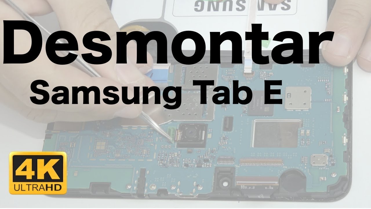 Samsung Tab E T560 Desmontar