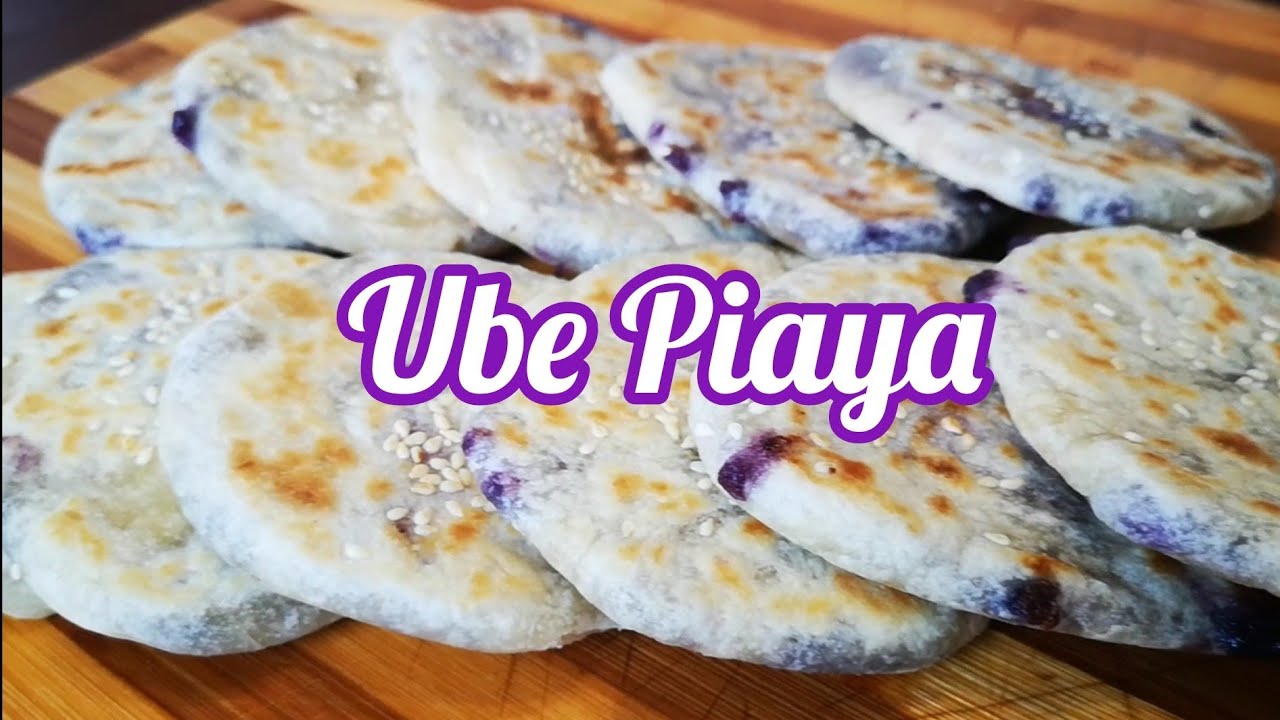 Ube Piaya (Easy Filipino Recipe)