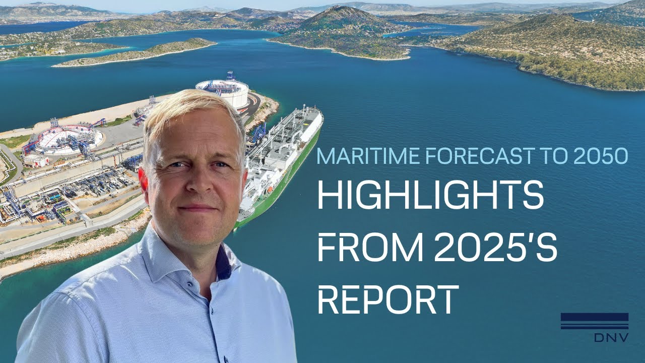 Maritime Forecast to 2050: Highlights from 2025's report