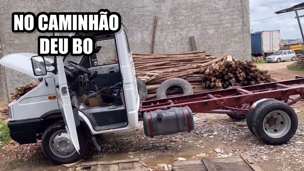 TIVE QUE encostar O CAMINHÃO IVECO DAILY 3510 PRA PODER FAZER ISSO !
