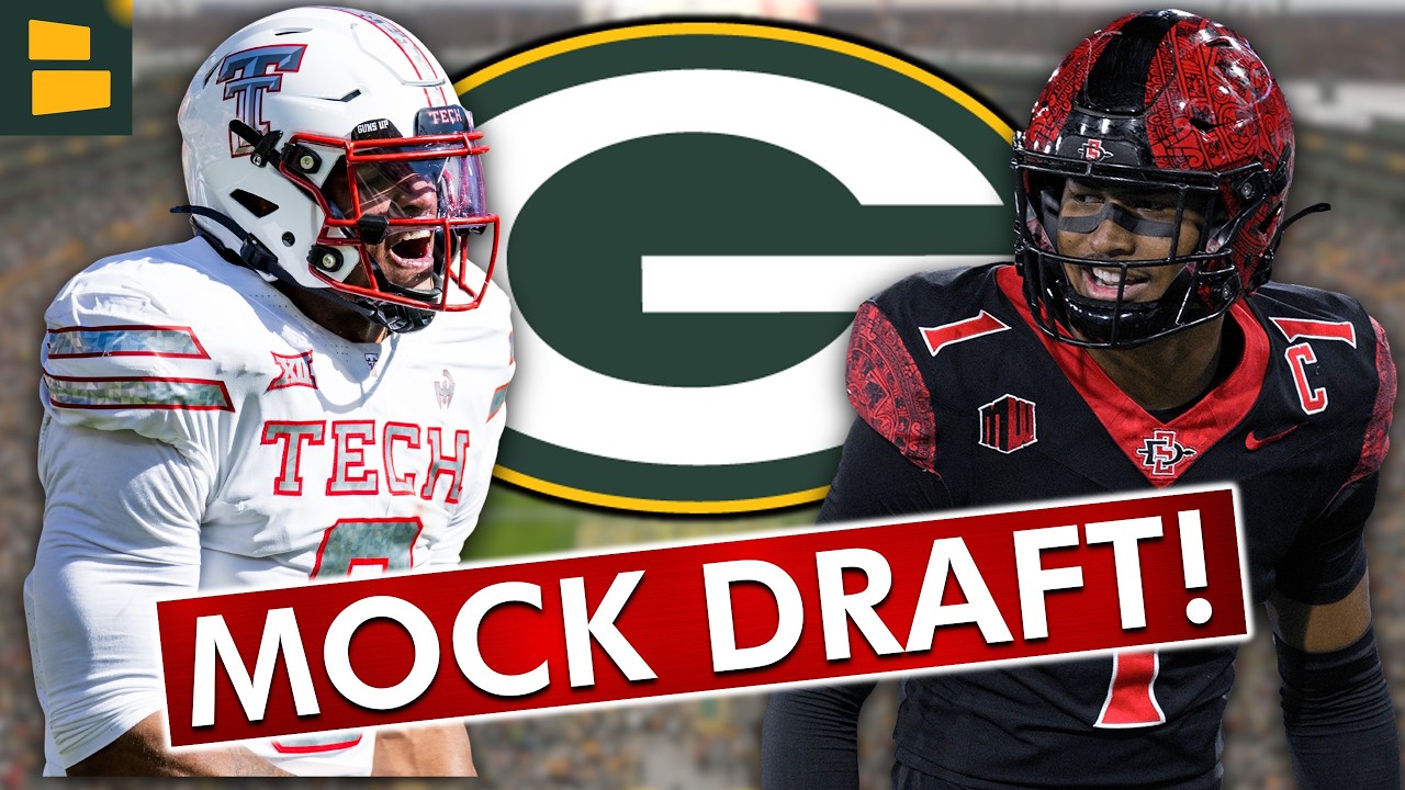 Green Bay Packers Land The PERFECT PROSPECT In This Packers Mock Draft!
