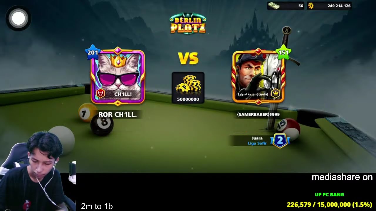 8 Ball Pool BERLIN 50M