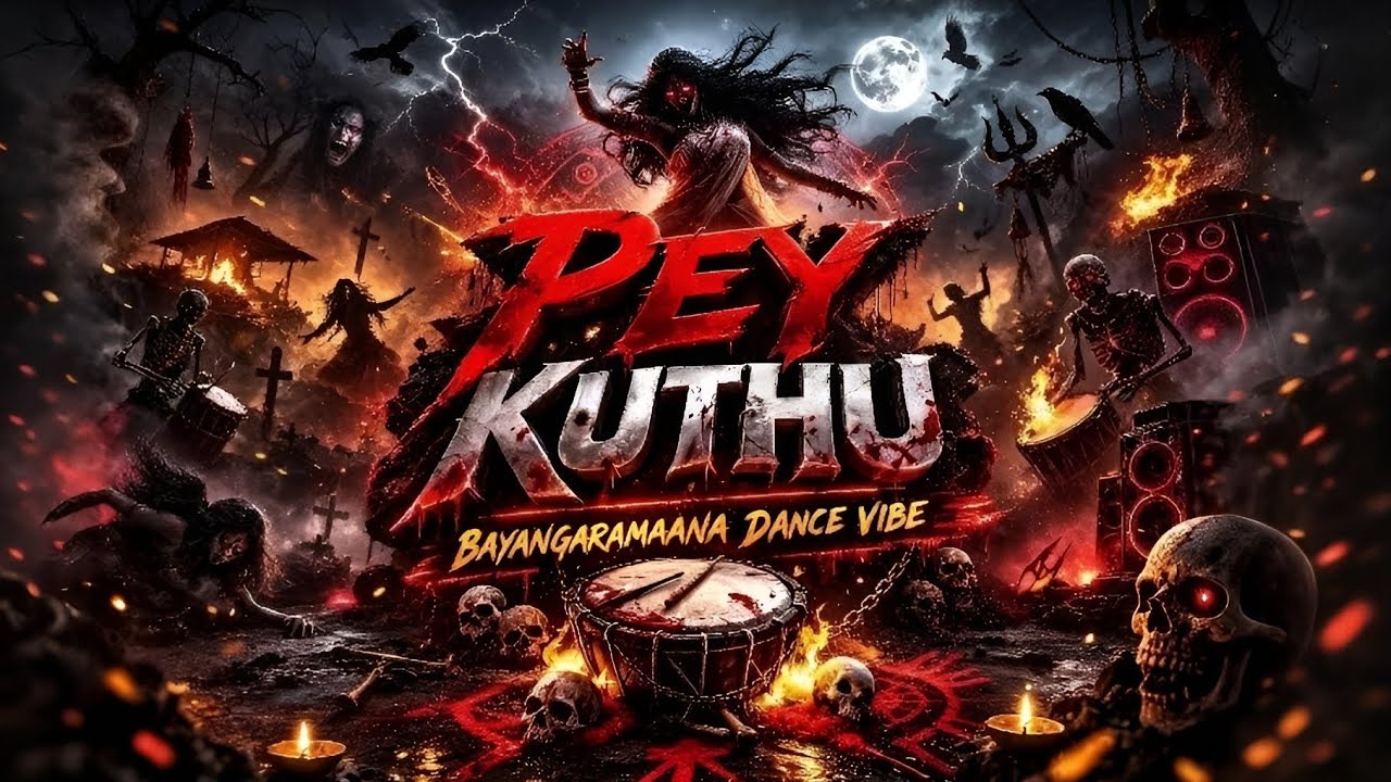 Pei Kuthu Bayangarama Dance | Horror Kuthu Song 2026 👻 Tamil EDM Night Beat