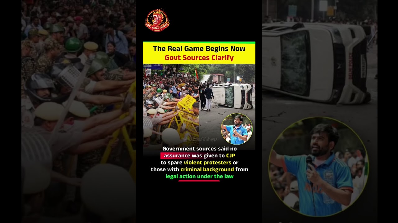 The Real Game Begins Now Govt Sources Clarify. #government #viral #protest