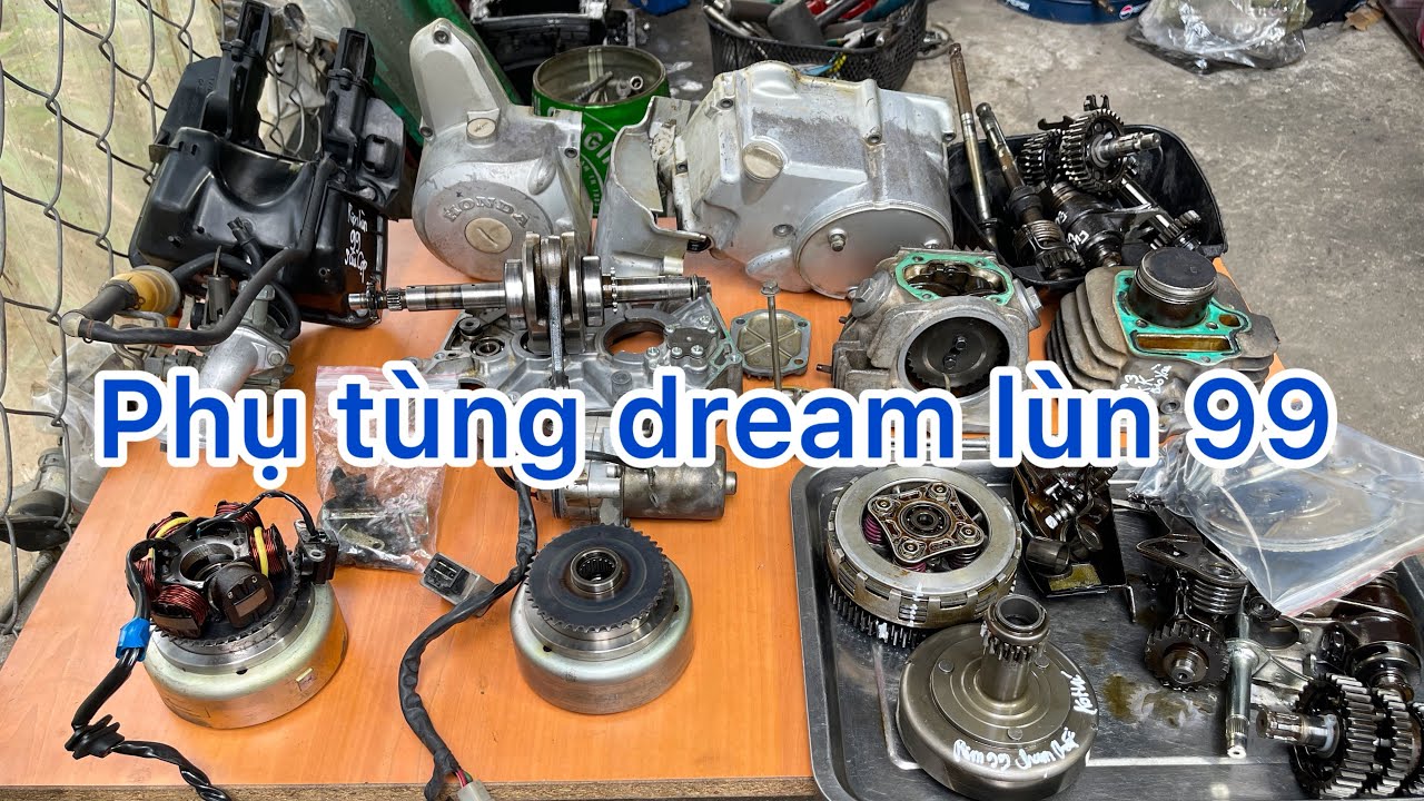 12.1 Phụ Tùng Honda Dream Lùn 99. Nồi Đồng Cối Đá Cho Ae Chơi 