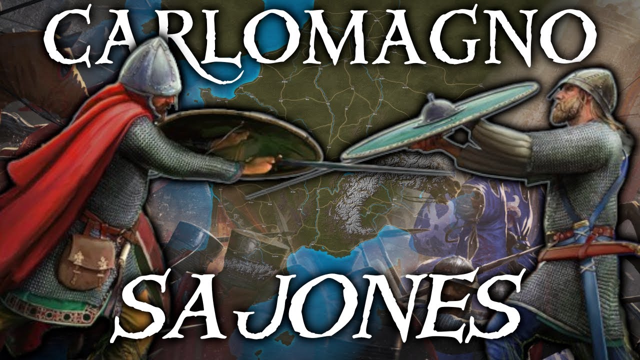 Carlomagno somete a los SAJONES. Carlomagno y el imperio carolingio