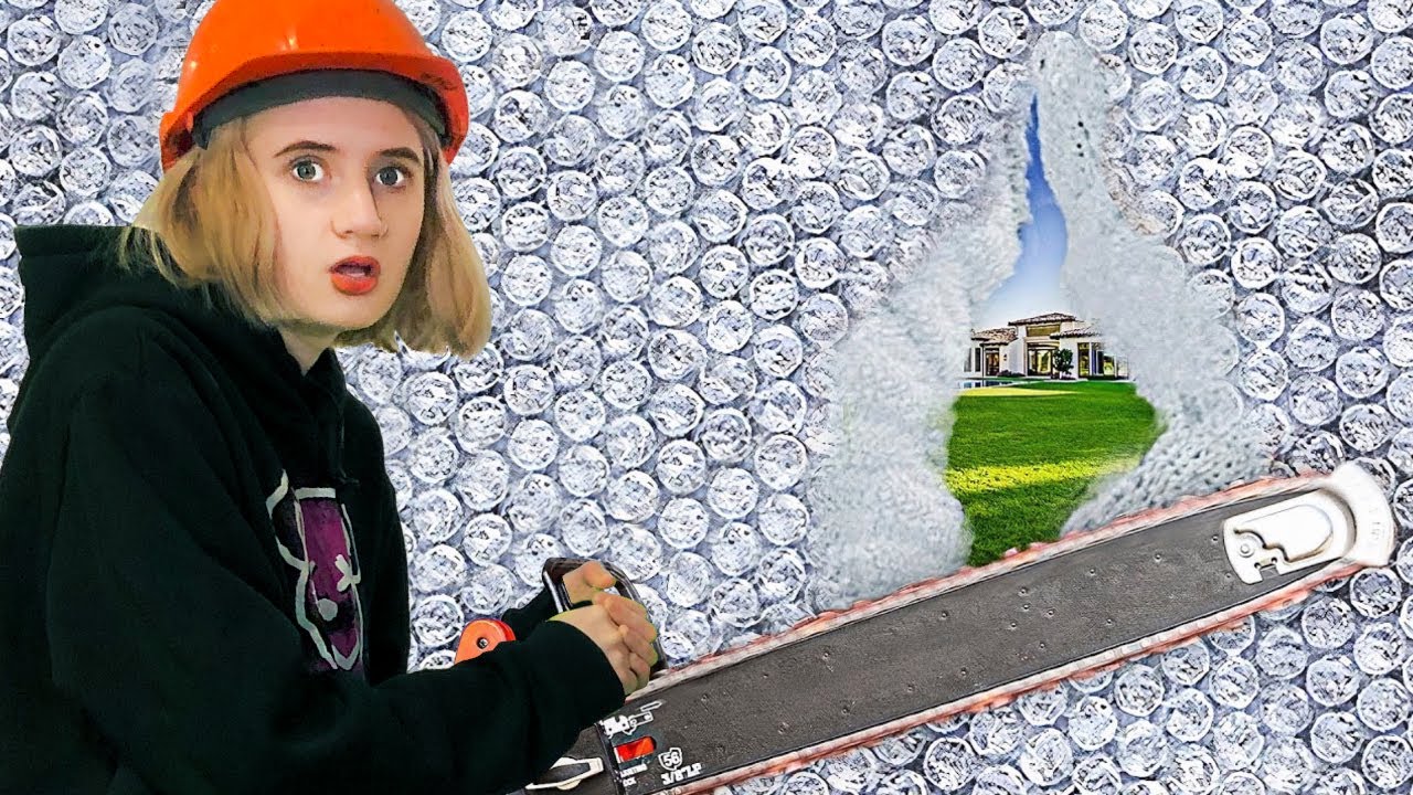 100 СЛОЕВ ПУЗЫРЧАТОЙ ПЛЕНКИ ! ЭКСТРЕМАЛЬНЫЙ Челлендж !!