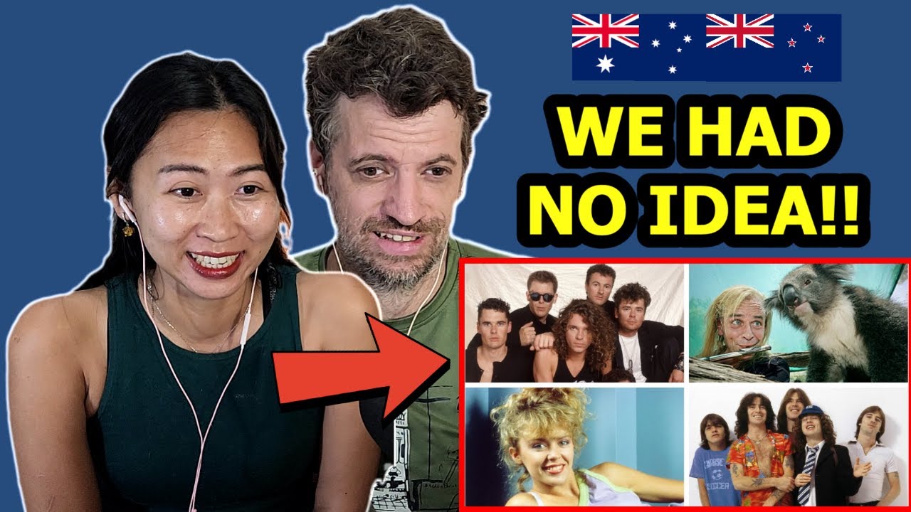 Our Reaction to Top Australian & New Zealander Hit Songs of the '80s!