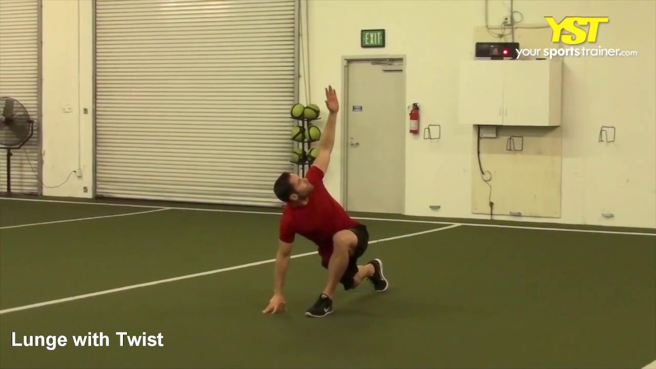 Lunge with Twist