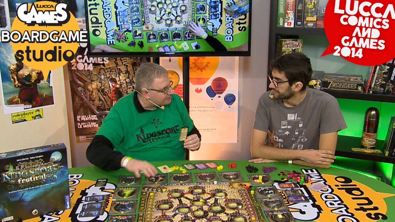 [Lucca Comics & Games] Boardgame Studio: Kingsport Festival