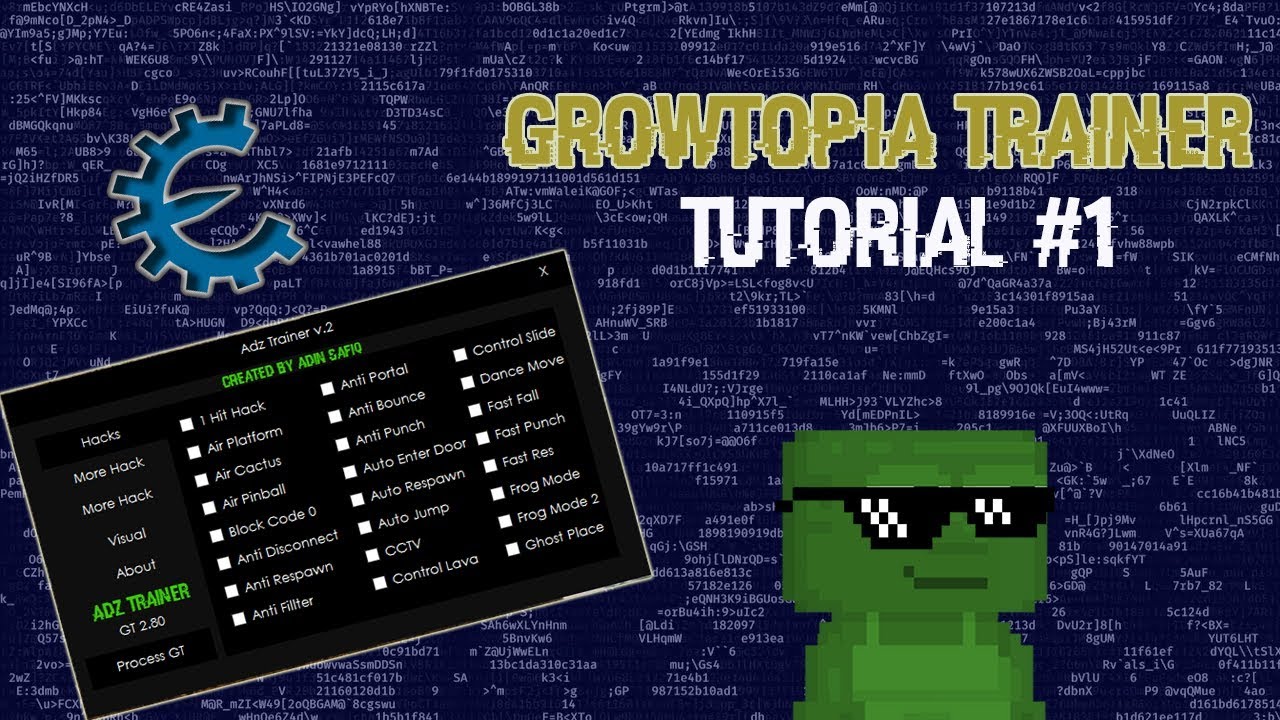Growtopia trainer tutorial #1