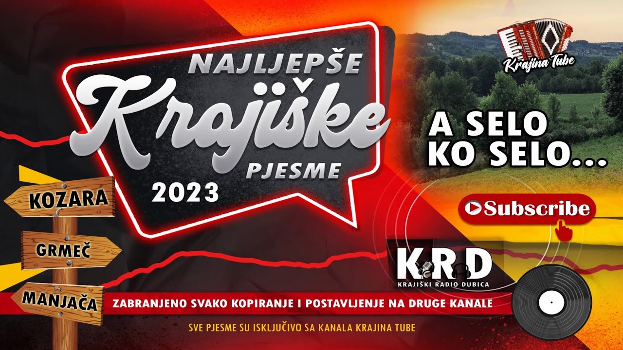 Najljepše krajiške pjesme - A selo ko selo (Audio 2023)
