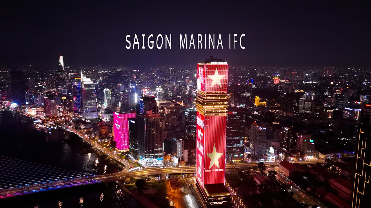 Удивительный Сайгон № 37 | Величественная башня Saigon Marina IFC сияет в самом сердце Хошимина.