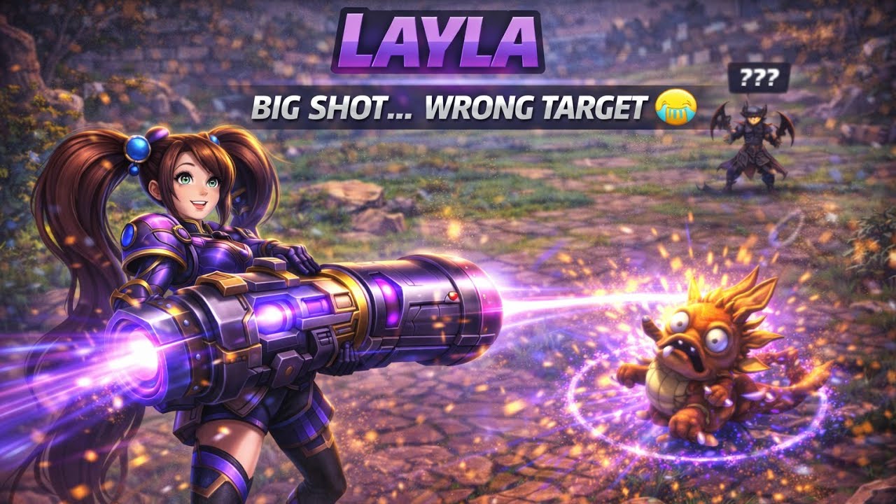 LAYLA LATE GAME IS REAL! Musuh Belum Deket Udah Mati Kena Hit