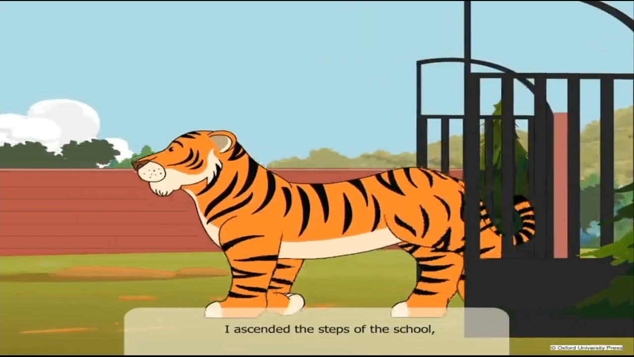 A Tiger Comes to  Town Part-1  | R. K Narayan | English | Class 7