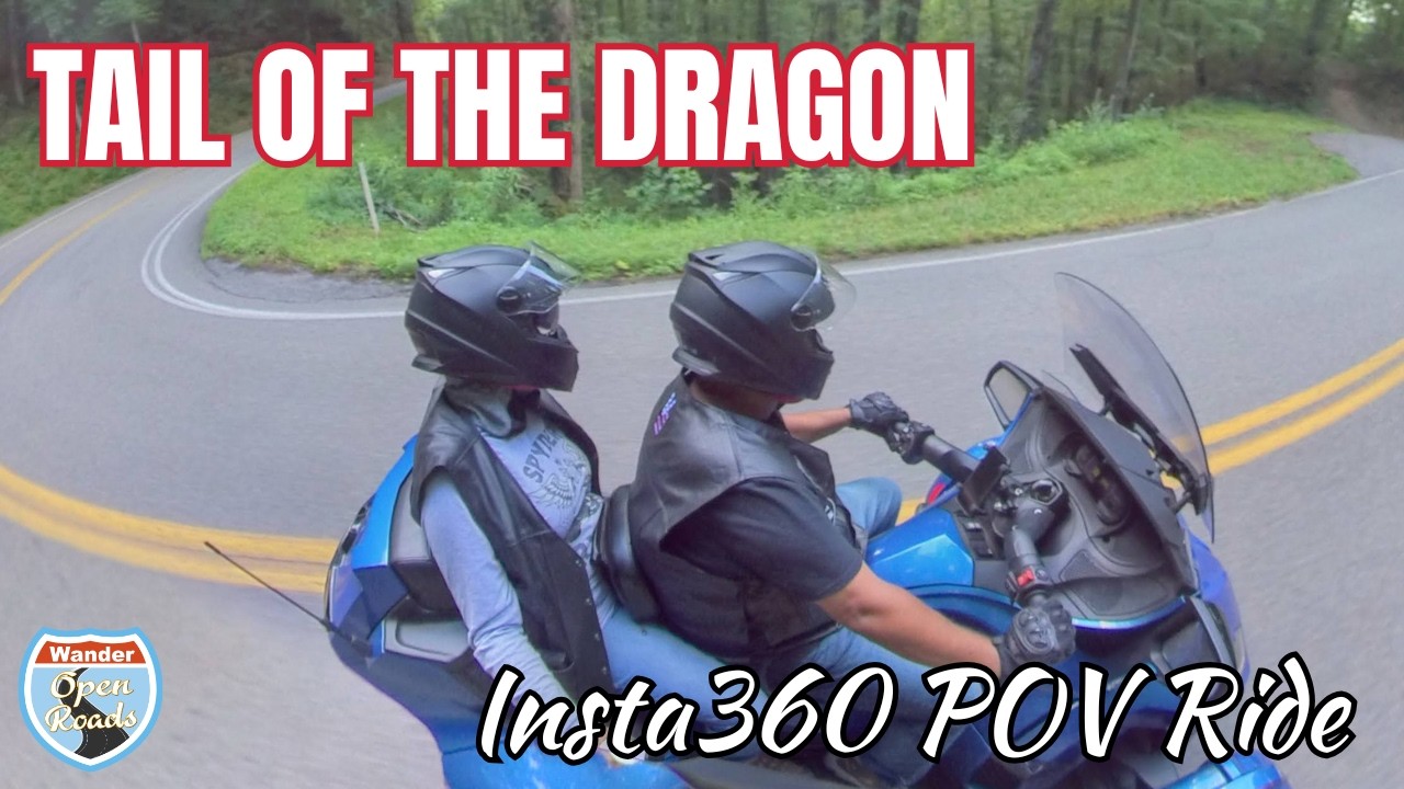 Can Am Motorcycle Ride on the Tail of the Dragon, Deals Gap