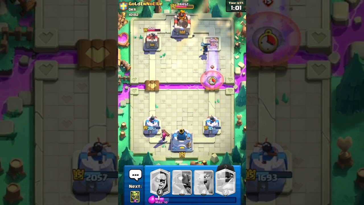 Clash royal nail biting finish 