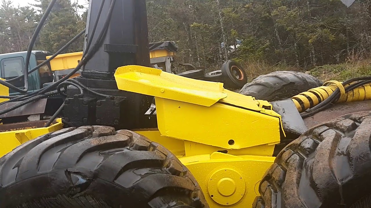 Rottne sixwheel processor 1