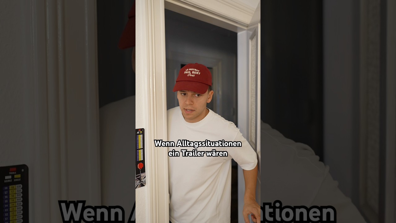 Wenn Alltagssituationen ein Trailer w&auml;ren 😅