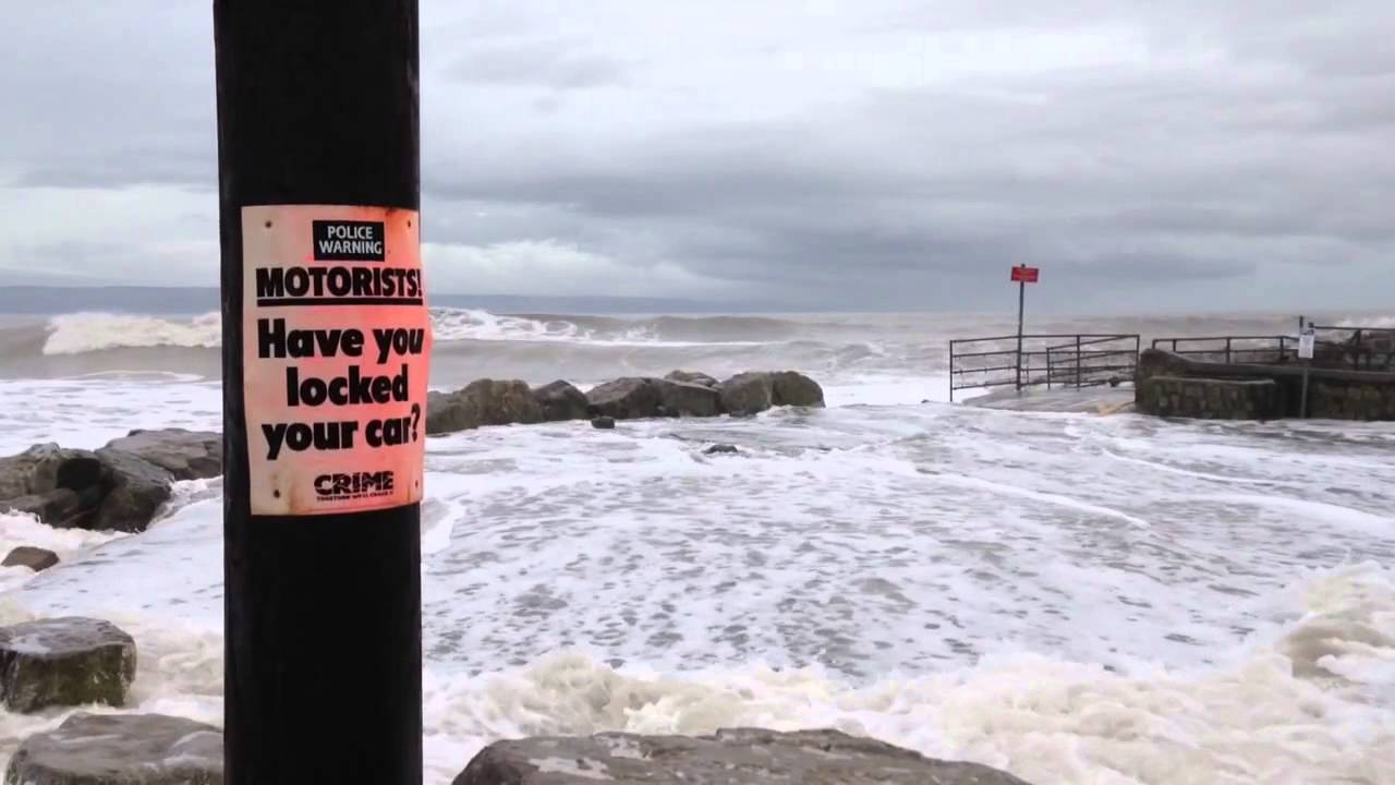 Storm Surge in Llantwit Major