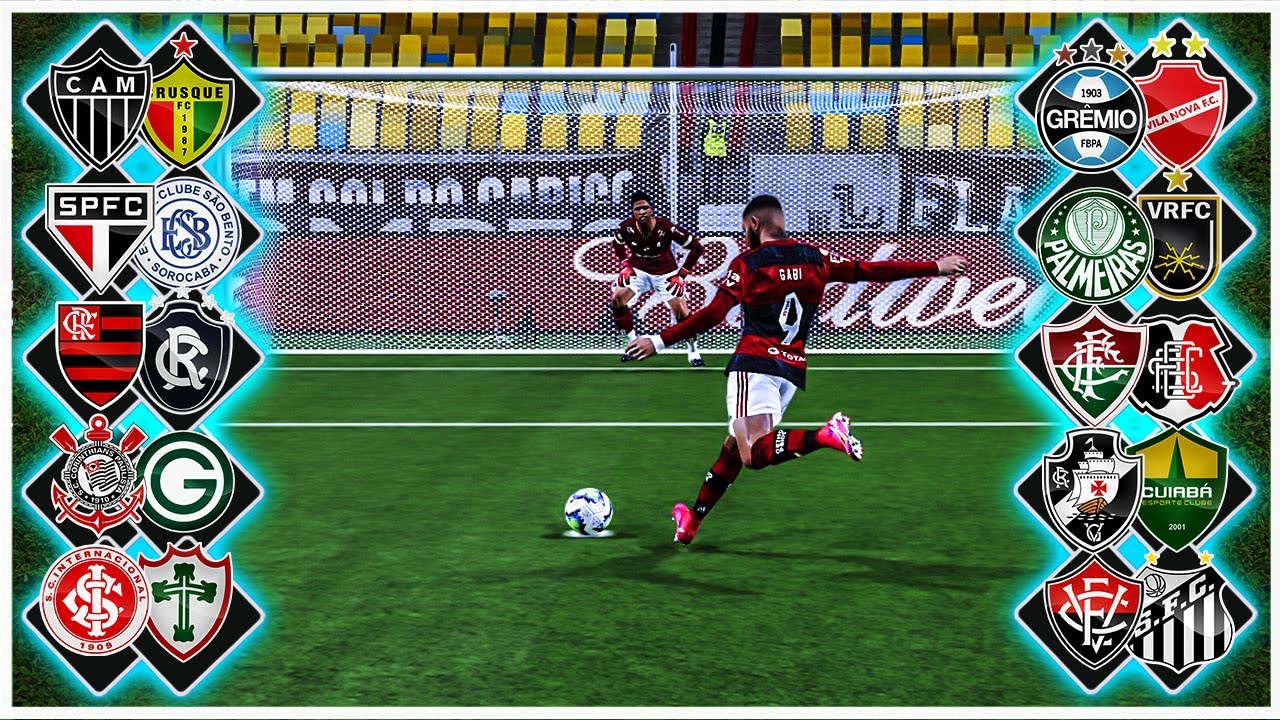 COMEÇOU a COPA do BRASIL de PÊNALTIS com 32 CLUBES! PES 2021 #01
