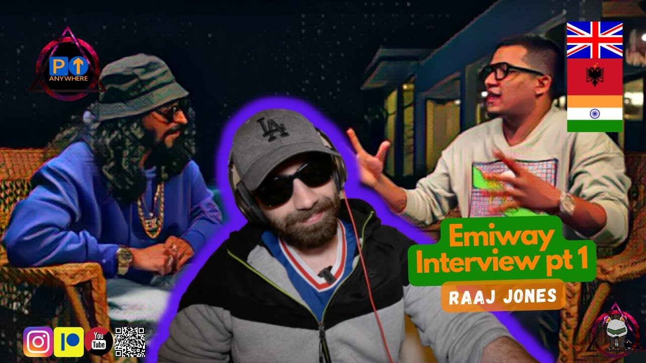 Raaj Jones || EMIWAY BANTAI INTERVIEW pt1 || 🇬🇧🇮🇳🇦🇱 Watch Along [2022]