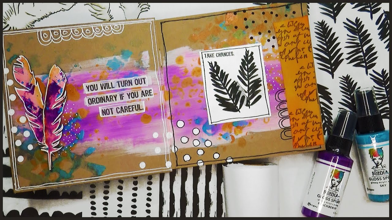NEW Dina Wakley! Art Journal