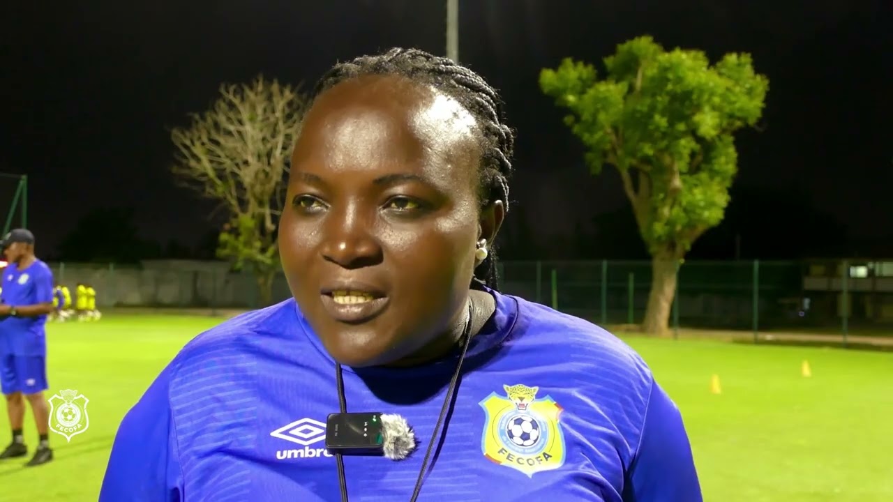 Nos filles🇨🇩 ont effectué leur première séance d’entraînement en Côte d’Ivoire
