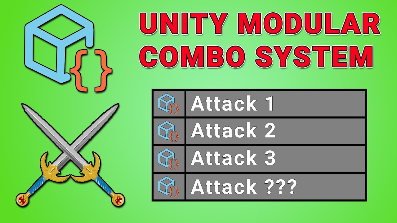 Модульная комбо-система для боя в Unity