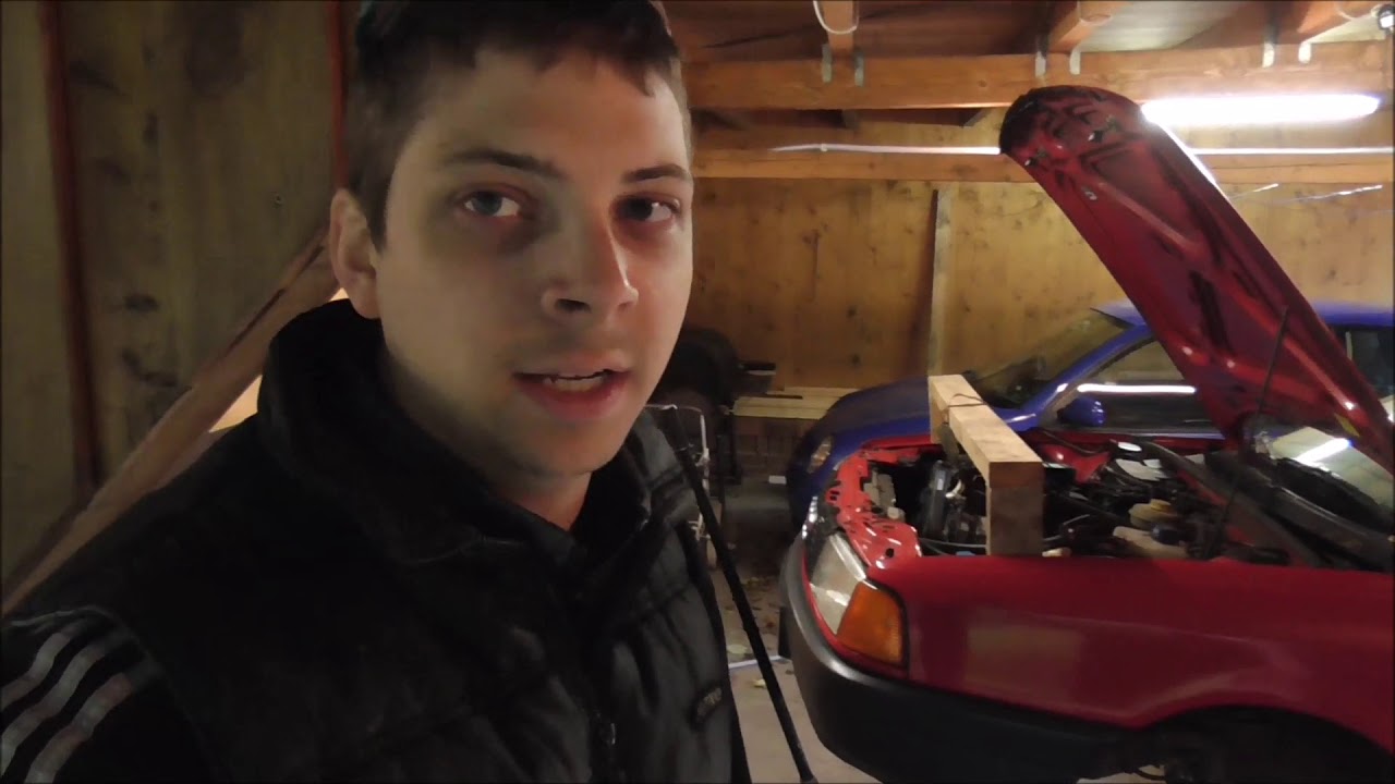 Projekt Audi 80 B3 Teil 7 Buchsen am Vorderachsträger tauschen