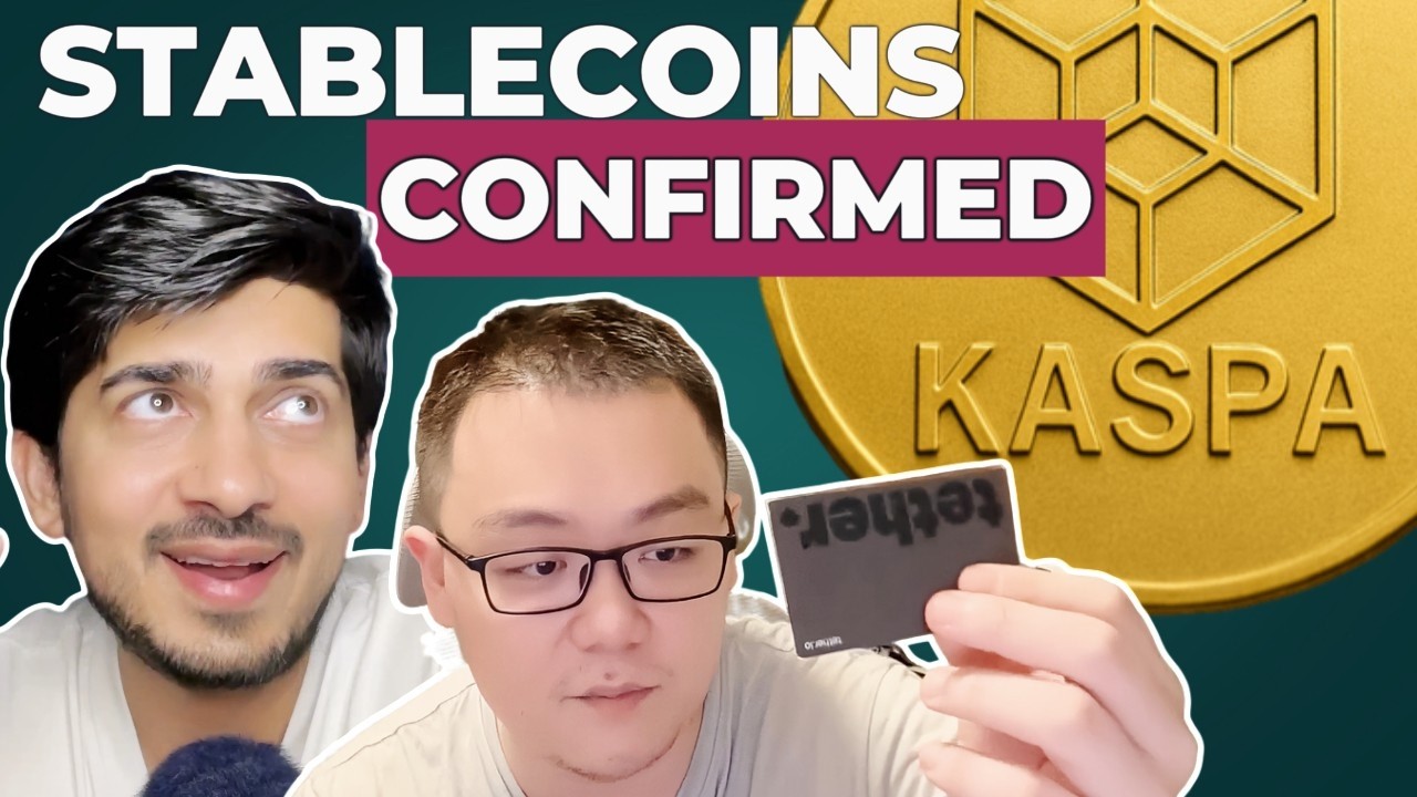 Подтверждены USDC и USDT | Джунни из KEF (Kaspa Ecosystem Foundation) обсуждает стейблкоины и KEF