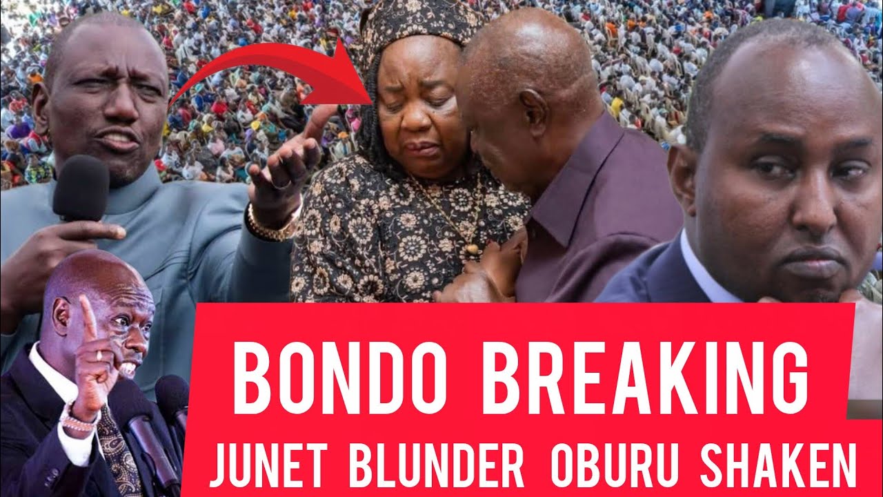 Frustrated RUTO loses TEMPER on IDA ODINGA live quick RESCUE as JUNET BLUNDER shake OBURU ODM kwisha