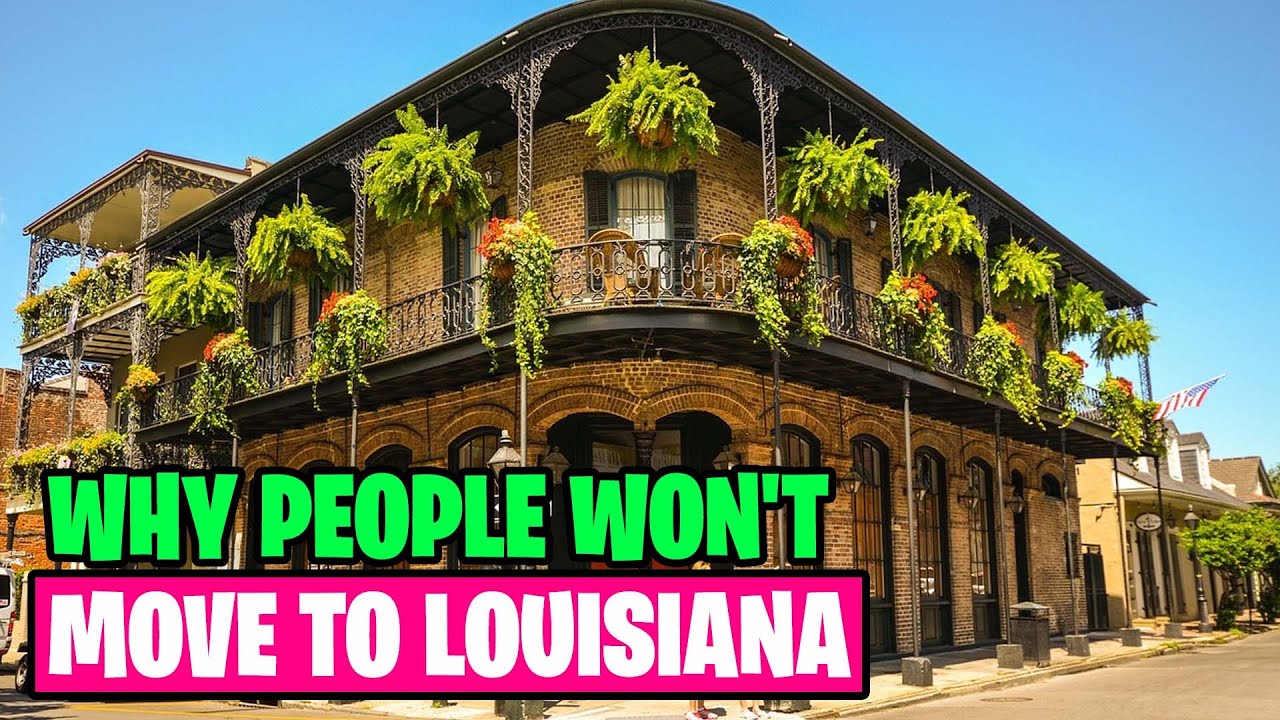 Why People Won't Move to Louisiana
