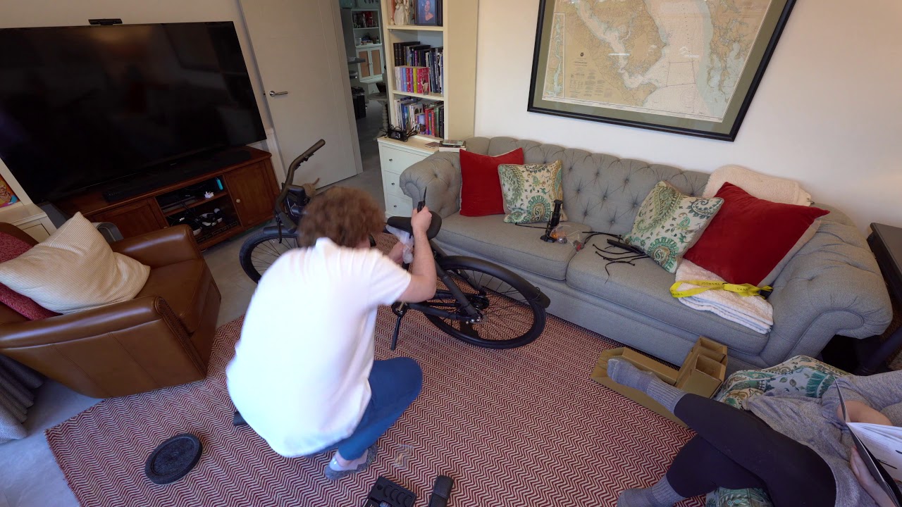 Vanmoof S3 unboxing, assembly, and test ride
