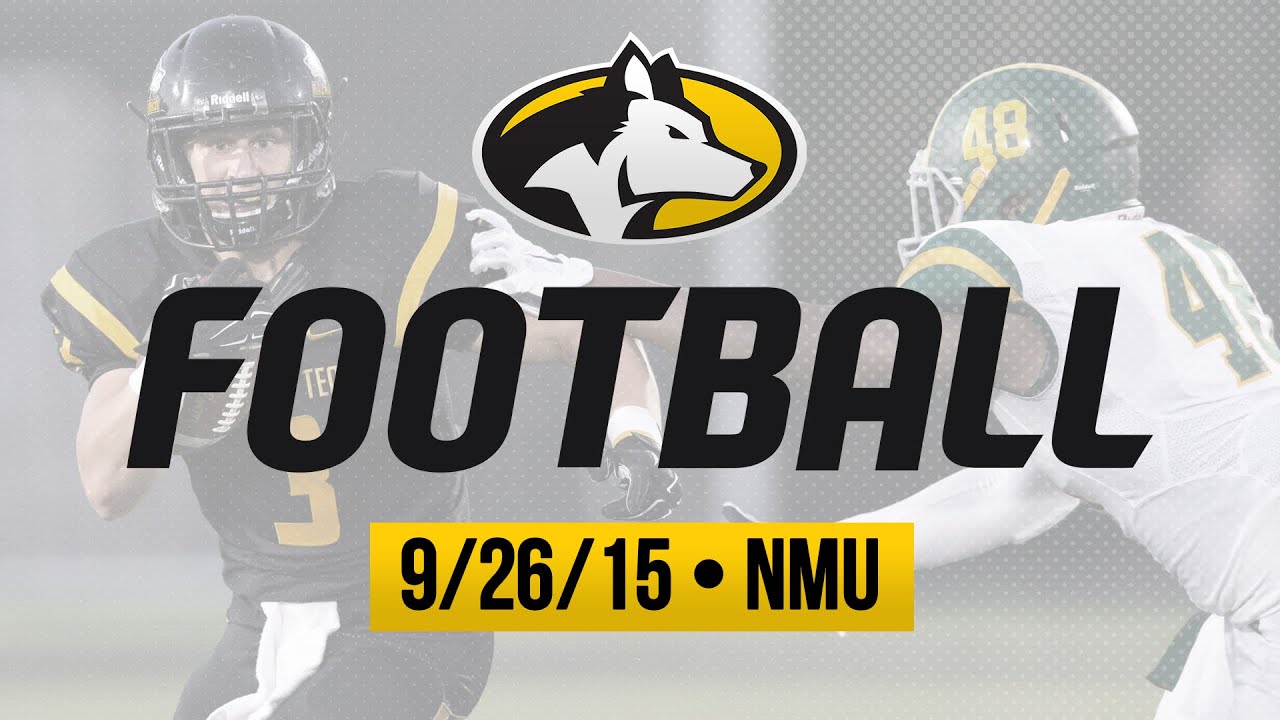 Football: Michigan Tech vs. Northern Michigan - September 26, 2015