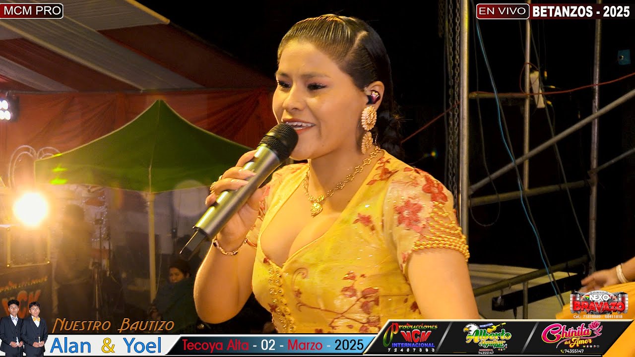 ALBERTO AGUILAR EN VIVO - TECOYA ALTA - POTOSI 2025 - Bautizo de Alan y Yoel  - MCM Producciones