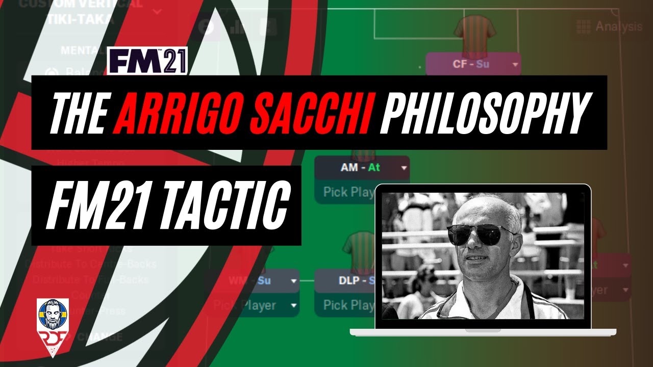 CHAMPIONS! The Arrigo Sacchi Philosophy FM21 Tactic | Best Football Manager 2021 Tactics