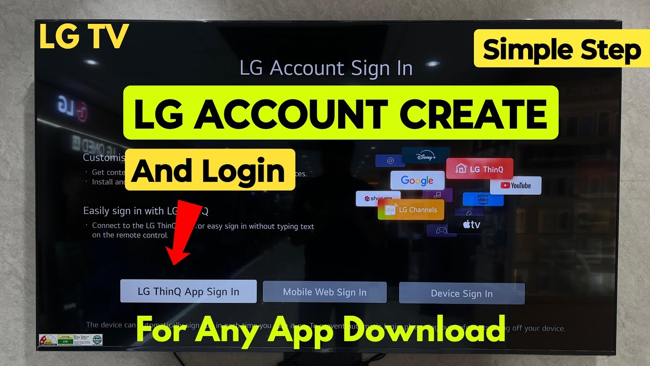 How To Create an LG Account in 2025 | Lg Account Create and Login - [Step by Step]