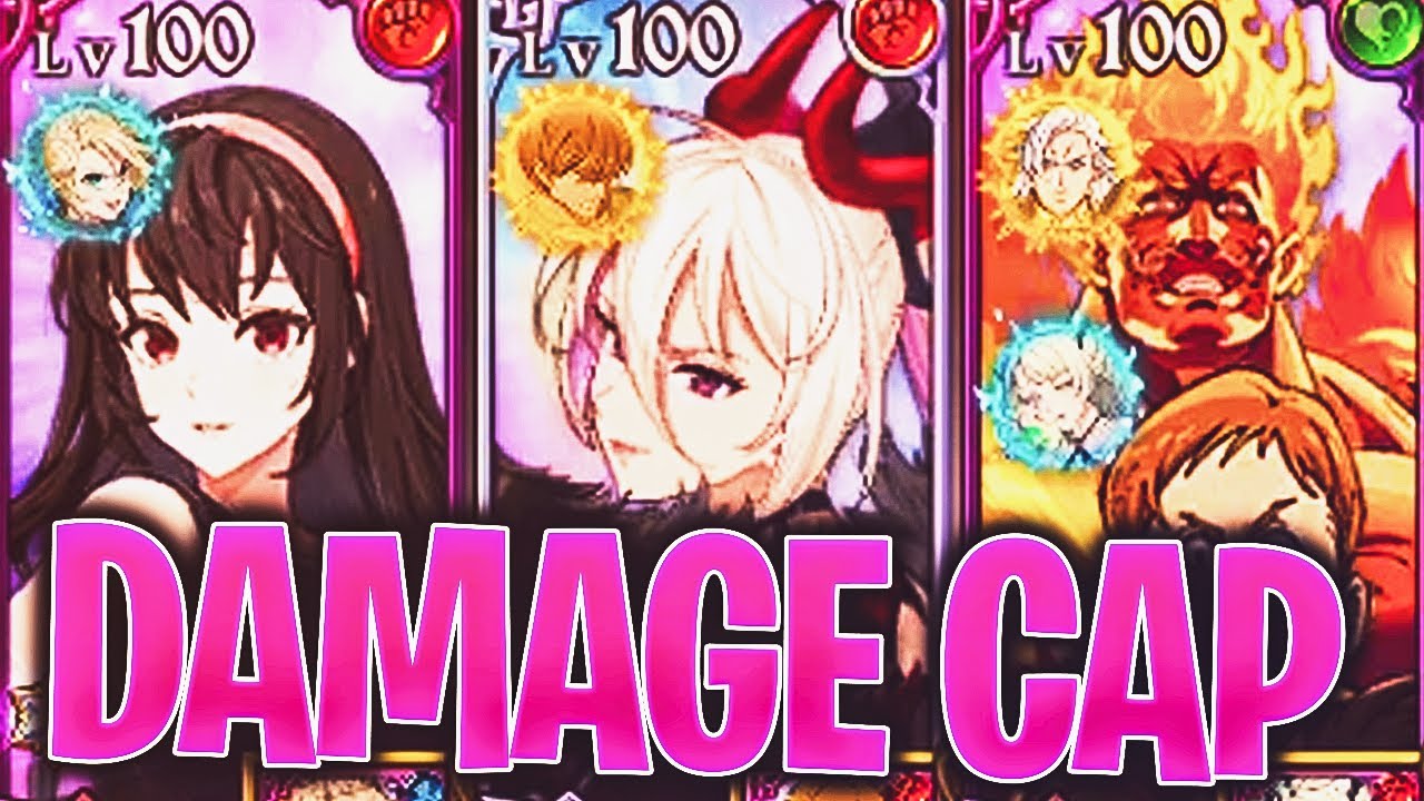 THIS HUMAN DAMAGE CAP TEAM IS CRAZY IN 7DS GRAND CROSS PVP!