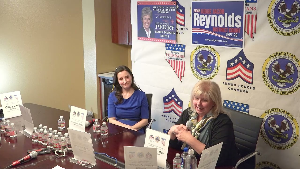 Joint Veterans Endorsement Clark County District Family Division D- Patricia Marr, Gwynneth Smith