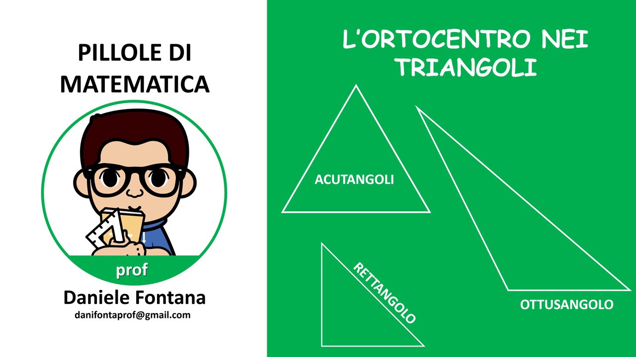 L'ORTOCENTRO E LE ALTEZZE DEI TRIANGOLI