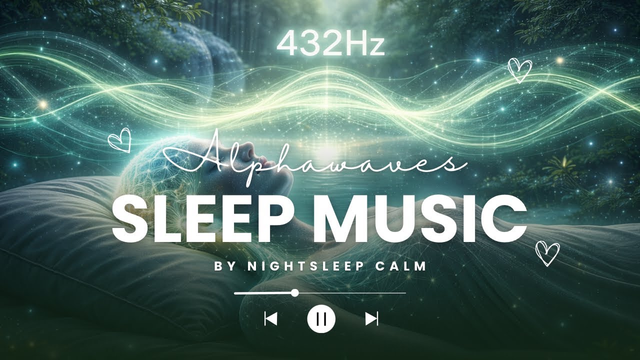Deep Sleep Alpha Waves – 432Hz Healing Music for Brain Repair & Stress Relief